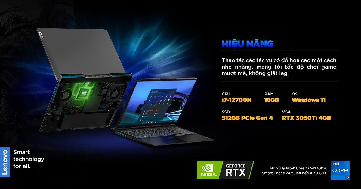 Hiệu năng tốt giúp đáp ứng đa tác vụ 